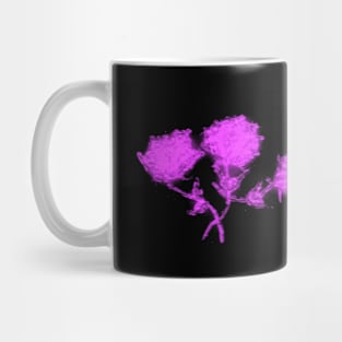 PURPLE GLASS ROSES Mug